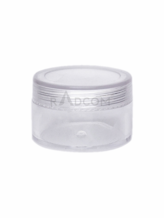 15GM San Cream Jar - With Clear Cap 